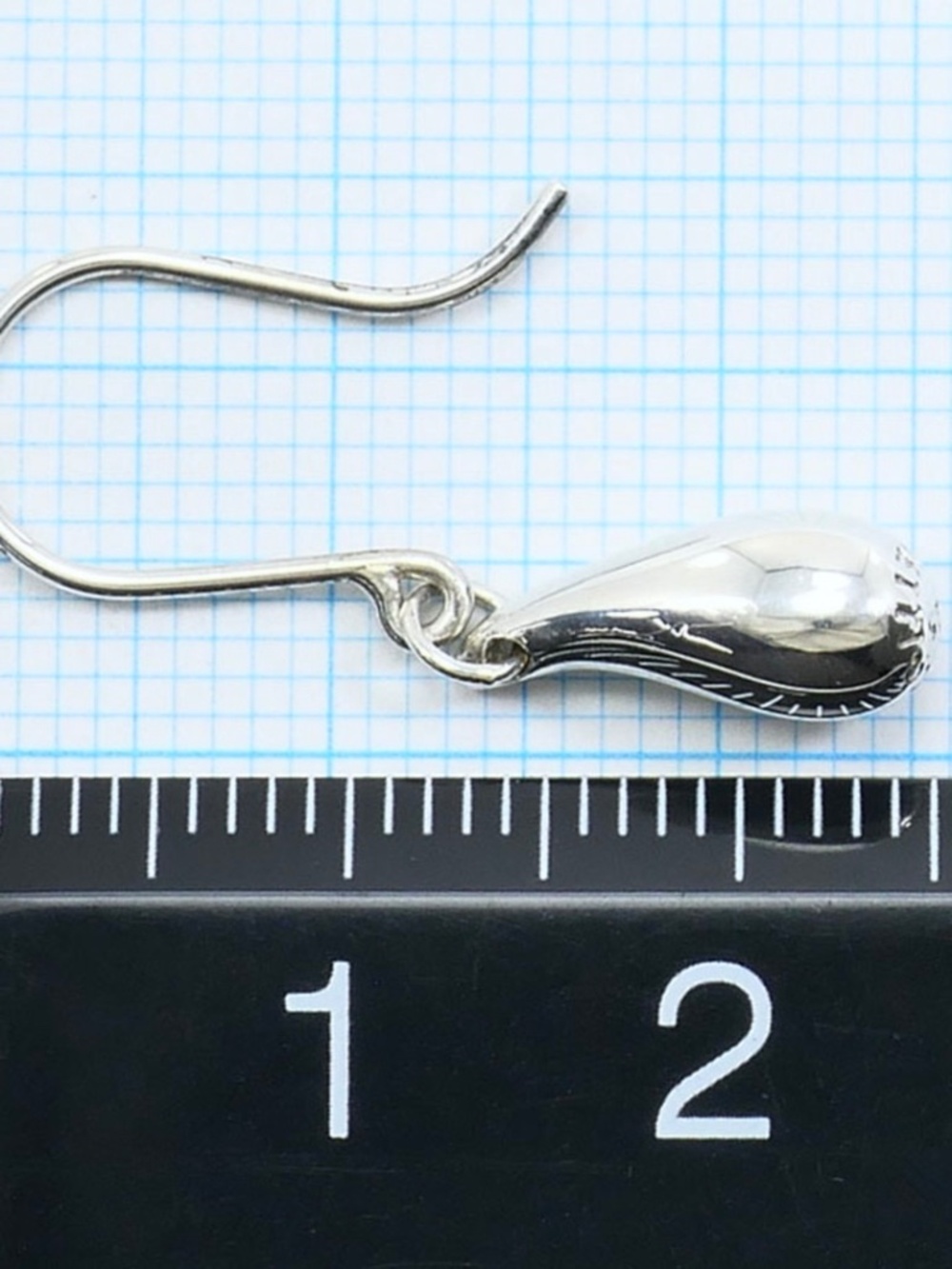 Tiffany & Co. Peretti Teardrop Earrings Sterling Silver - Picture 9 of 9
